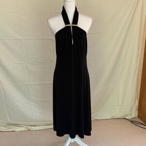 Maggy London Black Strapless Dress